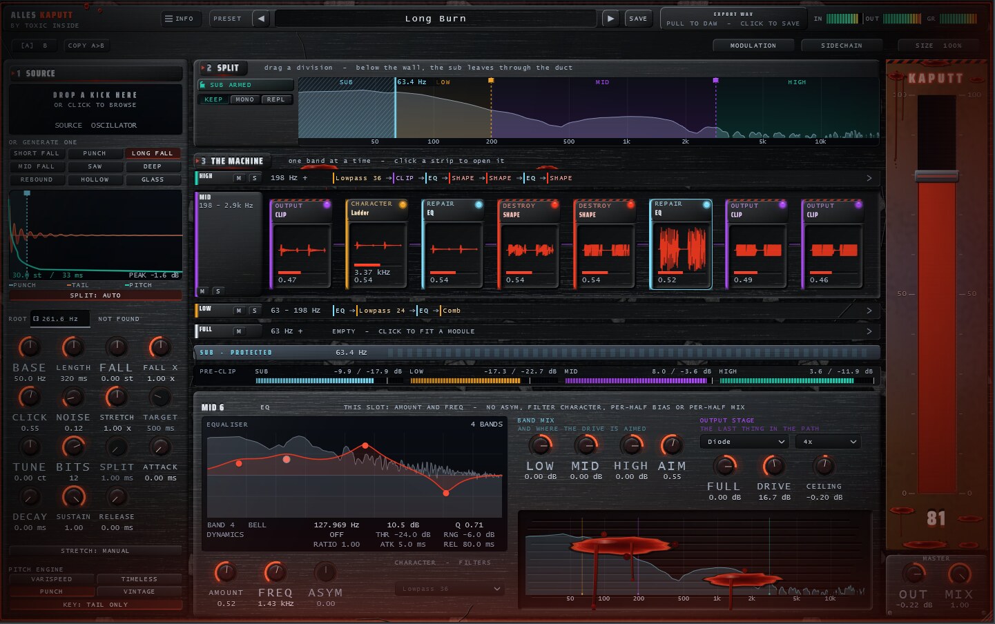 Alles Kaputt VST — the kick-design instrument